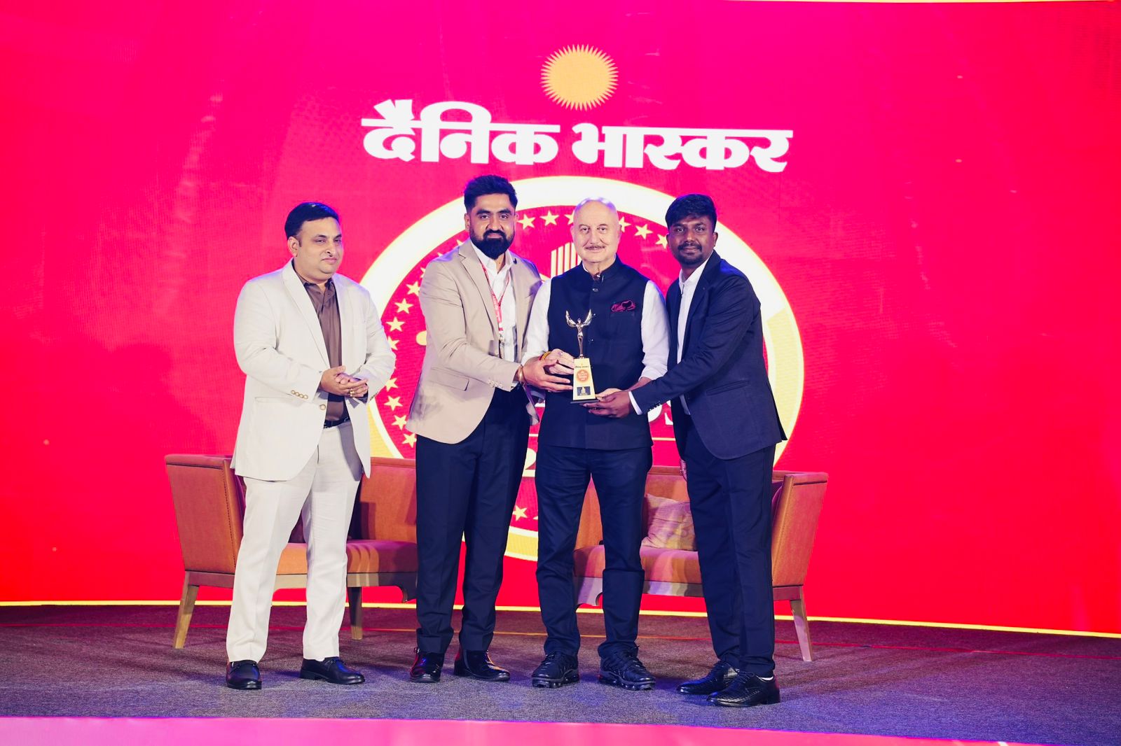 ABODE Award Recognition – Vishal Chandnani Vishal Chandnani receiving award for ABODE real estate achievement and client trust